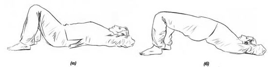 Рис.58 Упражнение «Подъёмы таза»